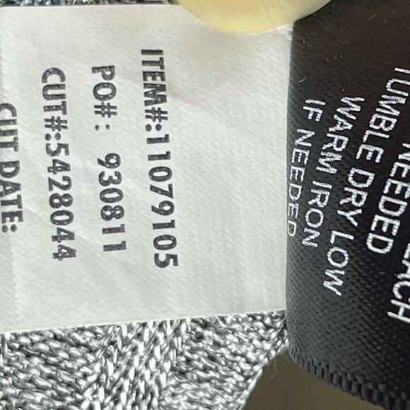 Torrid Silver Metallic Shimmer Ribbed Knit Trapeze‎ Dress Size 2 (18-20) - Picture 9 of 9